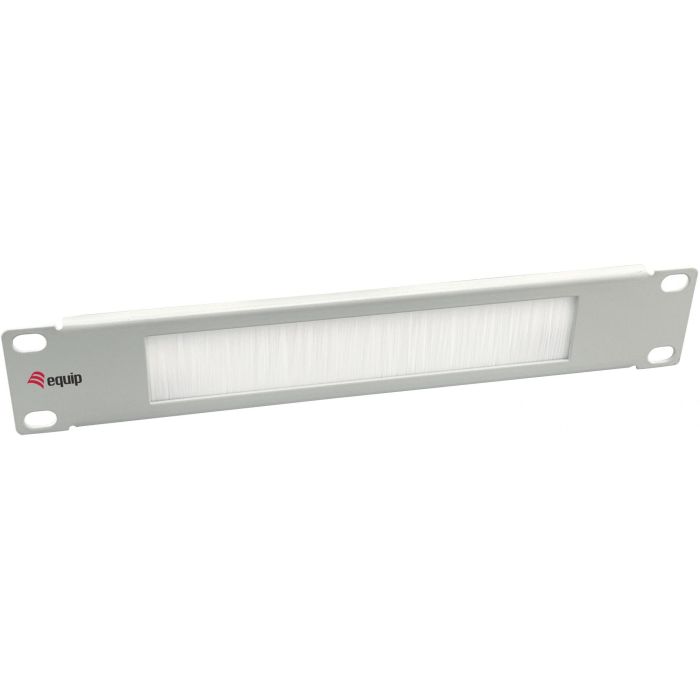 EQUIP Pasacables 10" 1U con Cepillo para Armario Rack Gris