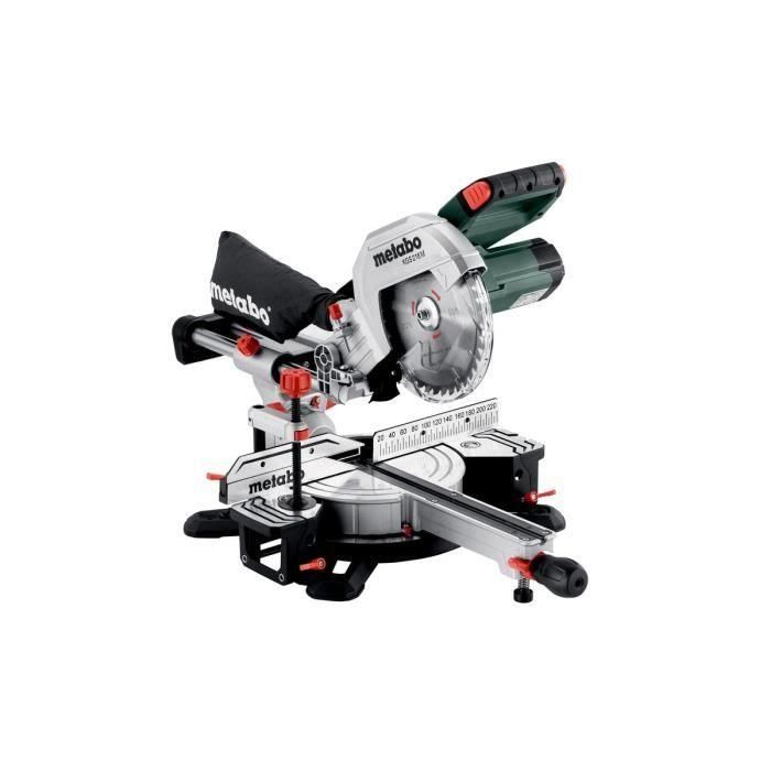 Tronzadora radial - METABO - KGS 216 M - línea de corte de precisión LED - 613216000 Tronzadora radial - METABO - KGS 216 M - línea de corte de precisión LED - 613216000