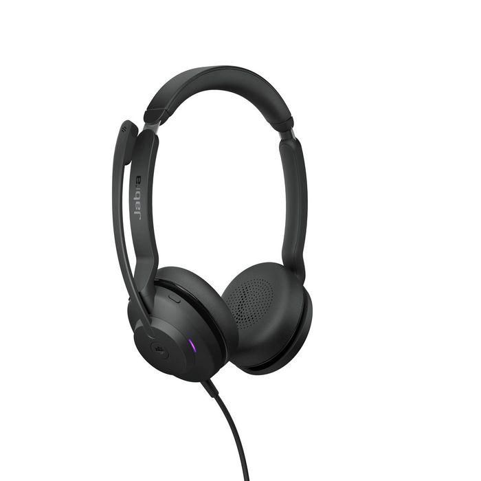 Jabra Evolve2 30 USB-C, MS Stereo - Auriculares de Diadema Ligeros y Confortables para Productividad 2