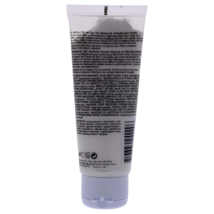 Origins Mascarilla Facial Out of Trouble 10 Minutos para Piel Grasa e Imperfecciones, Reduce Brillo, con Zinc, Azufre y Alcanfor, 75 ml 1 Origins Mascarilla Facial Out of Trouble 10 Minutos para Piel Grasa e Imperfecciones, Reduce Brillo, con Zinc, Azufre y Alcanfor, 75 ml 1