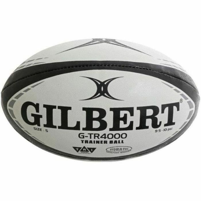 Gilbert G-TR4000 Pelota de Rugby Talla 5 Negra para Hombres