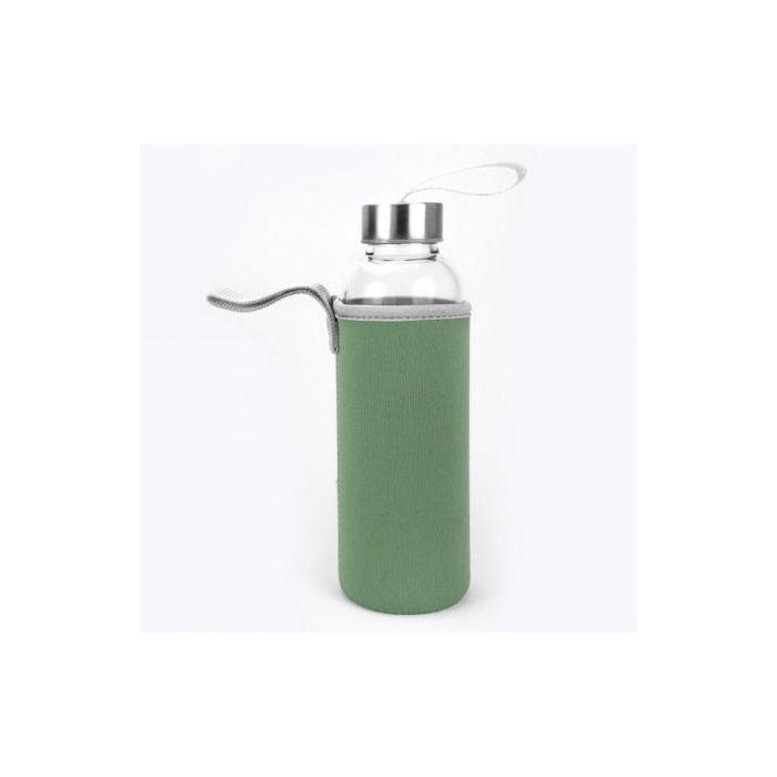 Botella de Cristal Jocca 1515/ Verde 1