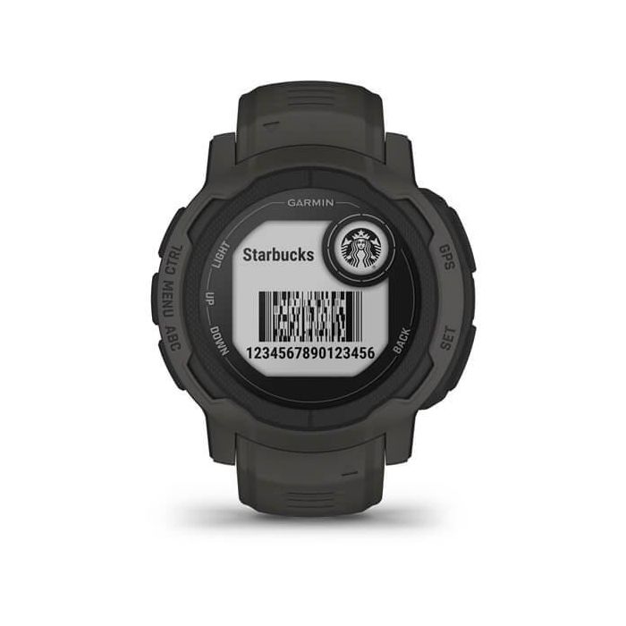 Smartwatch GARMIN Instinct 2 45 mm 0,9" Negro Grafito Gris oscuro 5