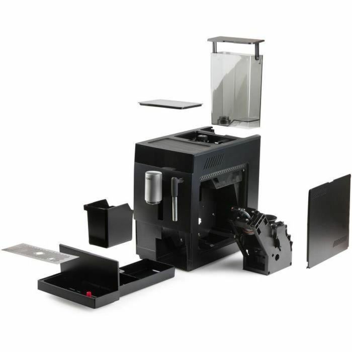 Domo DO1150K Cafetera Espresso Automática con Molinillo 1350W 19 Bar 125g Café Negra 5