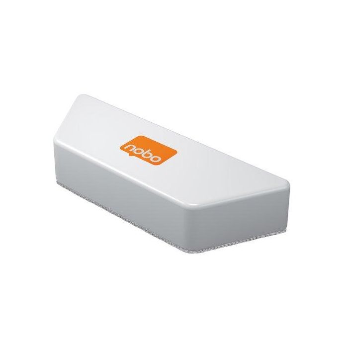 Borrador Magnetico Nobo Microfibra Blanco