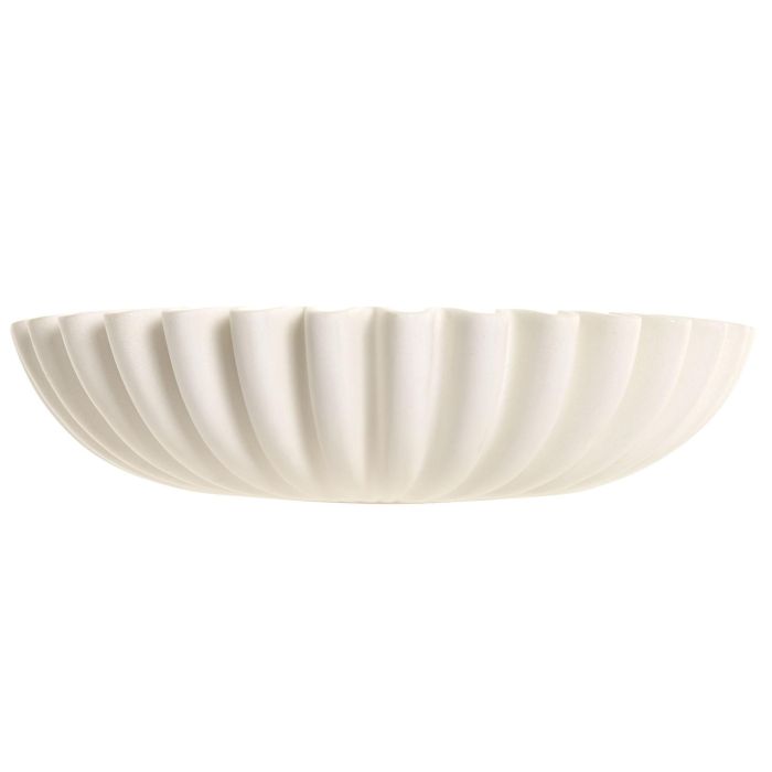 DKD Home Decor Hangzhou design 26a Centro Mesa Atlantico Azul Marino Blanco Resina 30 x 7 x 30 cm (2 Unidades)
