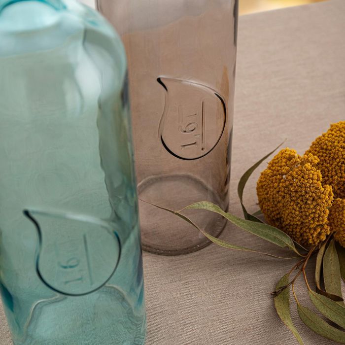 Quid Botella Duna Vidrio con Tapón Azul 1,6 L 2 Quid Botella Duna Vidrio con Tapón Azul 1,6 L 2