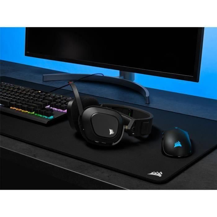 Auriculares Bluetooth con Micrófono Corsair HS80 RGB Negro Multicolor 4