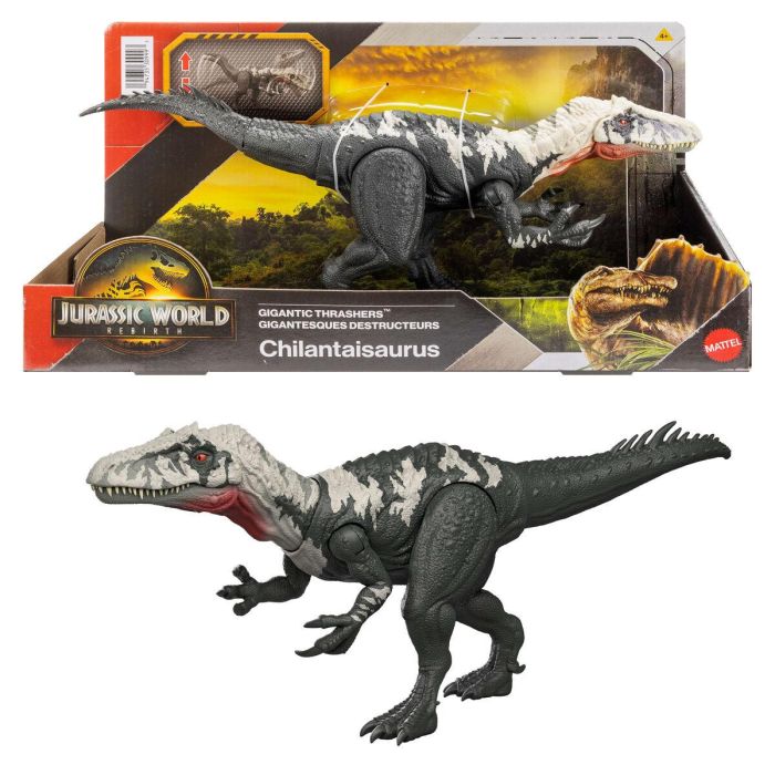 Jurassic World Figura Articulada Chilantaisaurus Fierce Giants Juguete JGB95 13