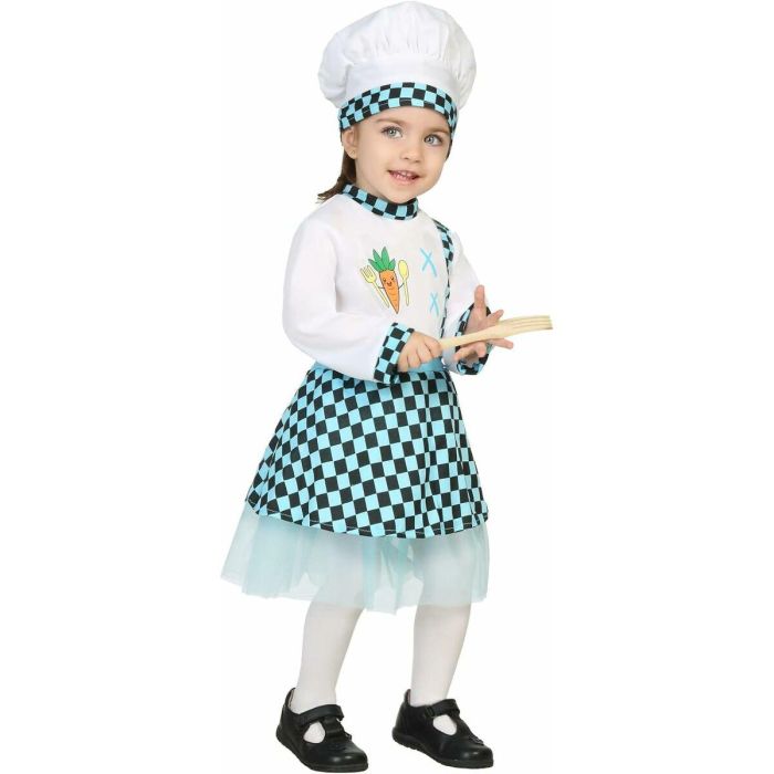 Disfraz para Bebés Cocinera (3 pcs) 2 Disfraz para Bebés Cocinera (3 pcs) 2