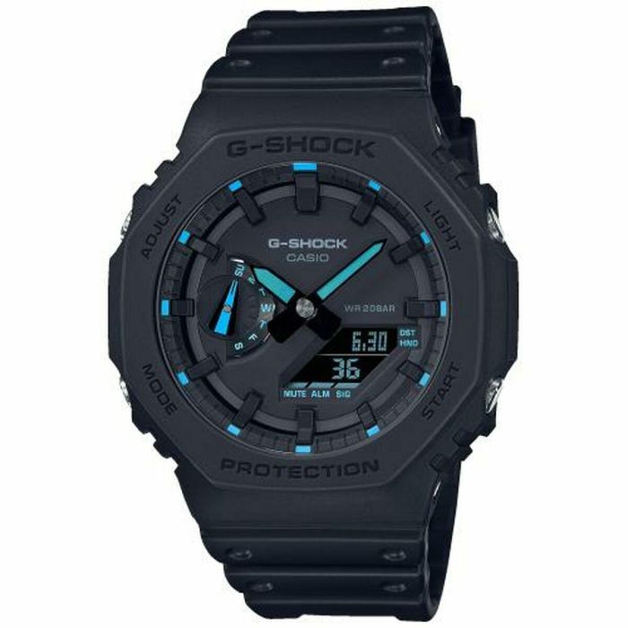 Casio G-Shock Reloj Black and Resin Blue CAS4549526319235