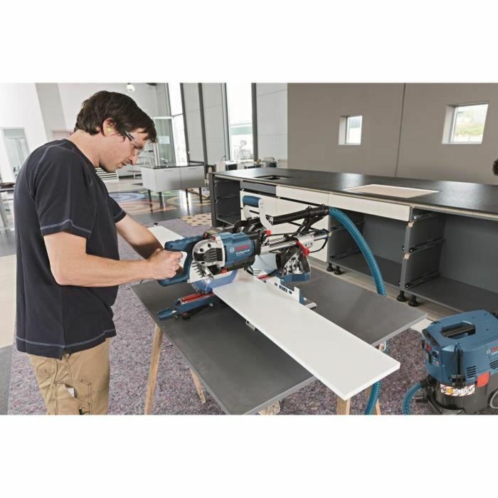 Bosch Professional GCM 8 SDE Sierra de Inglete Radial 1600W, Disco 261mm, Eje 30mm, Velocidad Variable, Inclinación Ambos Lados 20