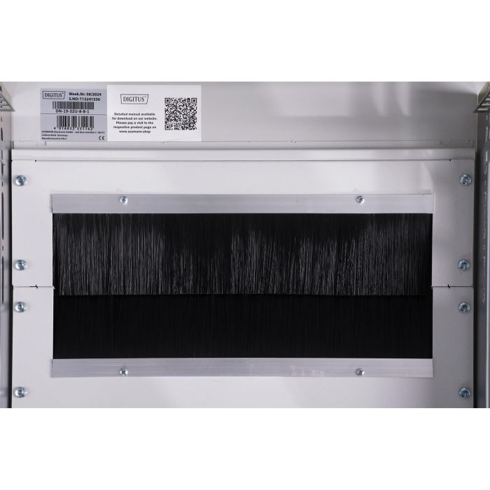 DIGITUS Netzwerkschrank Unique 32HE 1609x800x800mm grau (Speditionsversand) 1