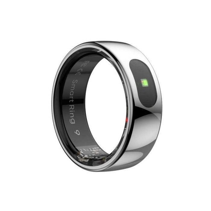 Leotec LESR02S11 Anillo inteligente rastreador de actividad y salud para Android/iOS | Monitor de ritmo cardíaco, sueño, oxígeno | 5 ATM Acero inoxidable Leotec LESR02S11 Anillo inteligente rastreador de actividad y salud para Android/iOS | Monitor de ritmo cardíaco, sueño, oxígeno | 5 ATM Acero inoxidable