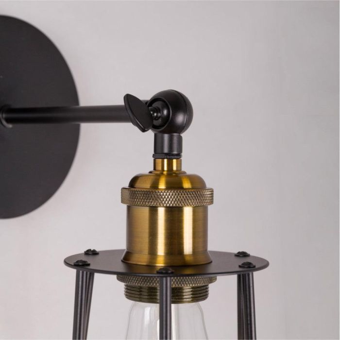 SKD-W1000 Aplique de Pared Artux de Metal Estilo Industrial Retro para Bombillas LED Filamento - Iluminación Interior, Hogar y Negocio 2 SKD-W1000 Aplique de Pared Artux de Metal Estilo Industrial Retro para Bombillas LED Filamento - Iluminación Interior, Hogar y Negocio 2