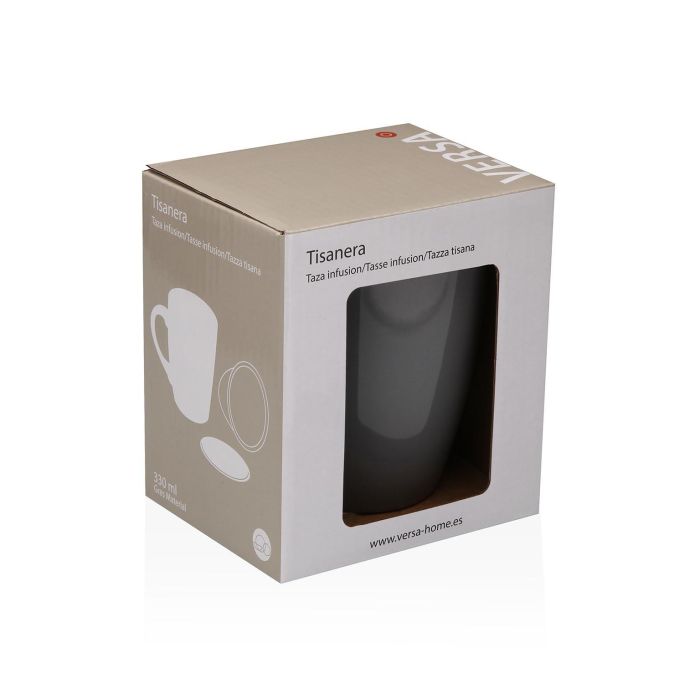 Taza Infusion Gris Versa 8X10CM (6 Unidades) 2 Taza Infusion Gris Versa 8X10CM (6 Unidades) 2