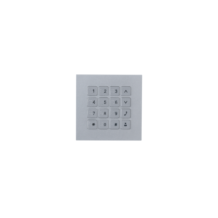 (Dhi-Vto4202F-Mk) Dahua Módulo con Teclado para Videoportero Exterior Modular Serie Vto4202F 100X100Mm (Dhi-Vto4202F-Mk) Dahua Módulo con Teclado para Videoportero Exterior Modular Serie Vto4202F 100X100Mm