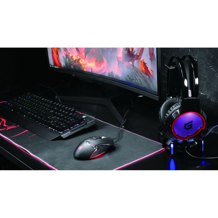 Conceptronic Auricular Gaming Athan01B 7.1 Sonido Envolvente, Altavoz 50mm, Luces LED, Compatible PC/PS4 3 Conceptronic Auricular Gaming Athan01B 7.1 Sonido Envolvente, Altavoz 50mm, Luces LED, Compatible PC/PS4 3