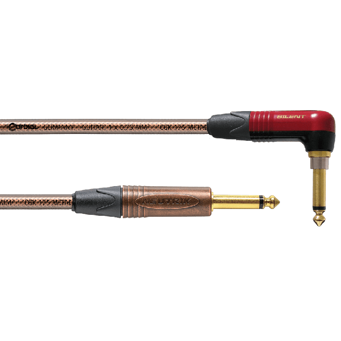 Cable De Guitarra Jack/Jack Acodado Silent Metal - 6M 2 Cable De Guitarra Jack/Jack Acodado Silent Metal - 6M 2
