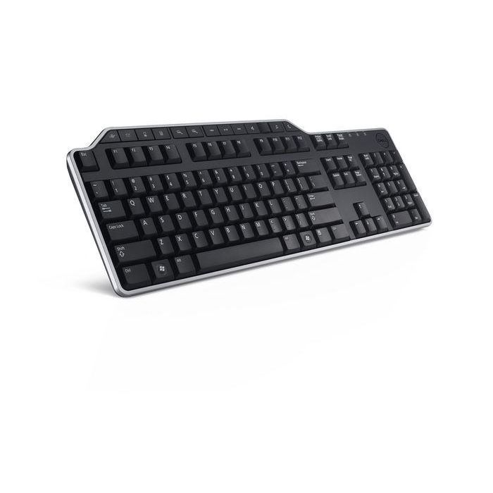 Dell US/Euro (QWERTZ) KB-522 Wired Business Multimedia USB Keyboard Black 1 Dell US/Euro (QWERTZ) KB-522 Wired Business Multimedia USB Keyboard Black 1