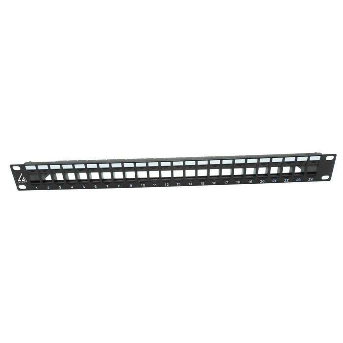 Lanview Patch Panel CAT6 de 24 Puertos Sin Blindaje para Rack 19'' EIA/TIA 3 Lanview Patch Panel CAT6 de 24 Puertos Sin Blindaje para Rack 19'' EIA/TIA 3