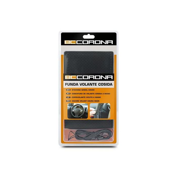 Funda para Volante BC Corona INT30181 Negro 2 Funda para Volante BC Corona INT30181 Negro 2