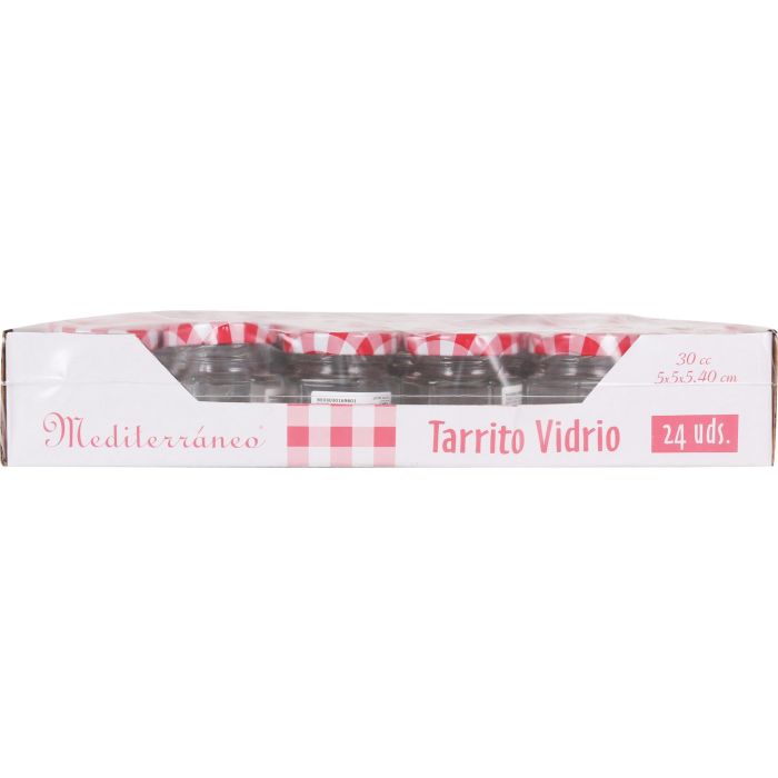 Tarrito de Vidrio Multiusos 30 cc - Mediterraneo (72 Unidades) 1 Tarrito de Vidrio Multiusos 30 cc - Mediterraneo (72 Unidades) 1