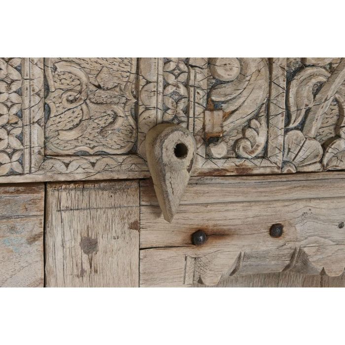 Aparador Home ESPRIT Natural madera de teca 90 x 45 x 190 cm 6 Aparador Home ESPRIT Natural madera de teca 90 x 45 x 190 cm 6