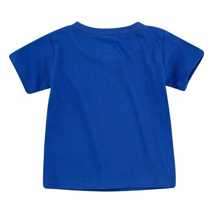 Camiseta de Manga Corta Infantil Nike Futura SS Azul 1 Camiseta de Manga Corta Infantil Nike Futura SS Azul 1