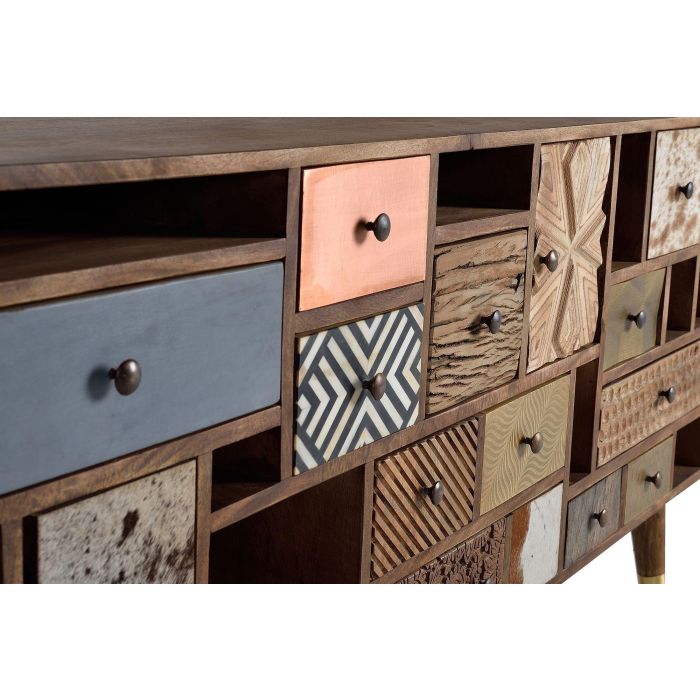 Giner y Colomer Aparador en Madera Maciza de Mango con Acabados Diferentes 3