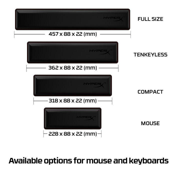 HP HyperX Wrist Rest - Keyboard - Compact 60% 65% 4 HP HyperX Wrist Rest - Keyboard - Compact 60% 65% 4