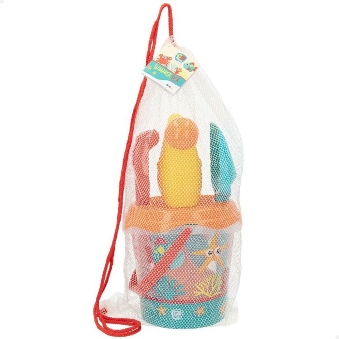 Set de Juguetes de Playa Colorbaby Polipropileno (16 Unidades) 1 Set de Juguetes de Playa Colorbaby Polipropileno (16 Unidades) 1