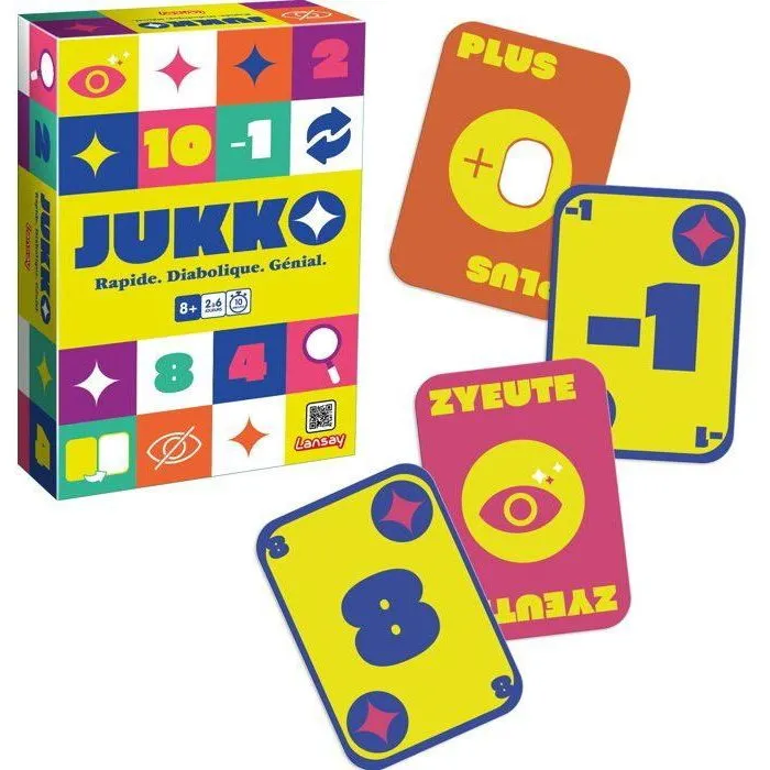 Lansay LAN3181860751510 - JUKKO - Juego de mesa, a partir de 8 años