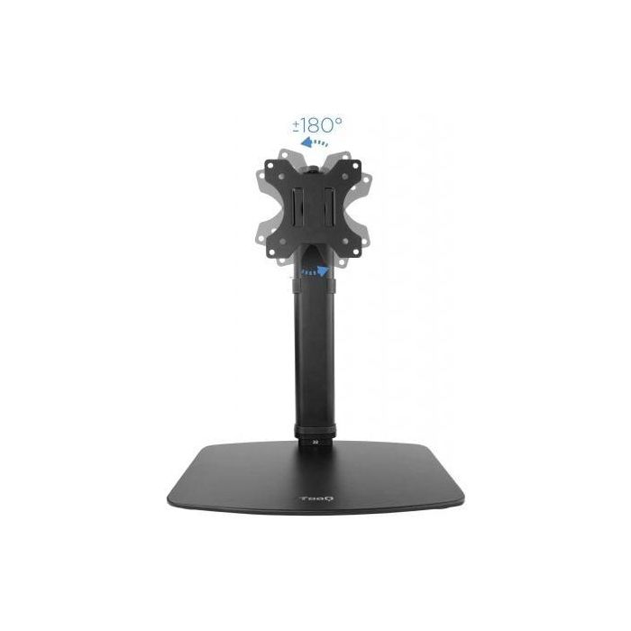 TooQ DB1127TN-B Soporte para Monitor de Escritorio 17-27" VESA 75x75 100x100, 6kg, Negro, Altura Ajustable, Inclinación y Giro 2 TooQ DB1127TN-B Soporte para Monitor de Escritorio 17-27" VESA 75x75 100x100, 6kg, Negro, Altura Ajustable, Inclinación y Giro 2