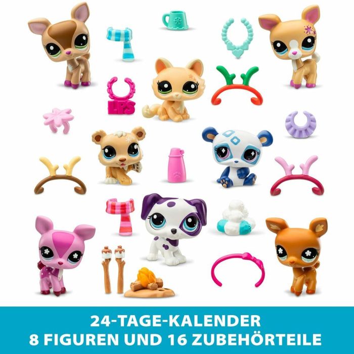 Bandai Calendario de Adviento Littlest Pet Shop BF00758 Edición 2025 10 Bandai Calendario de Adviento Littlest Pet Shop BF00758 Edición 2025 10