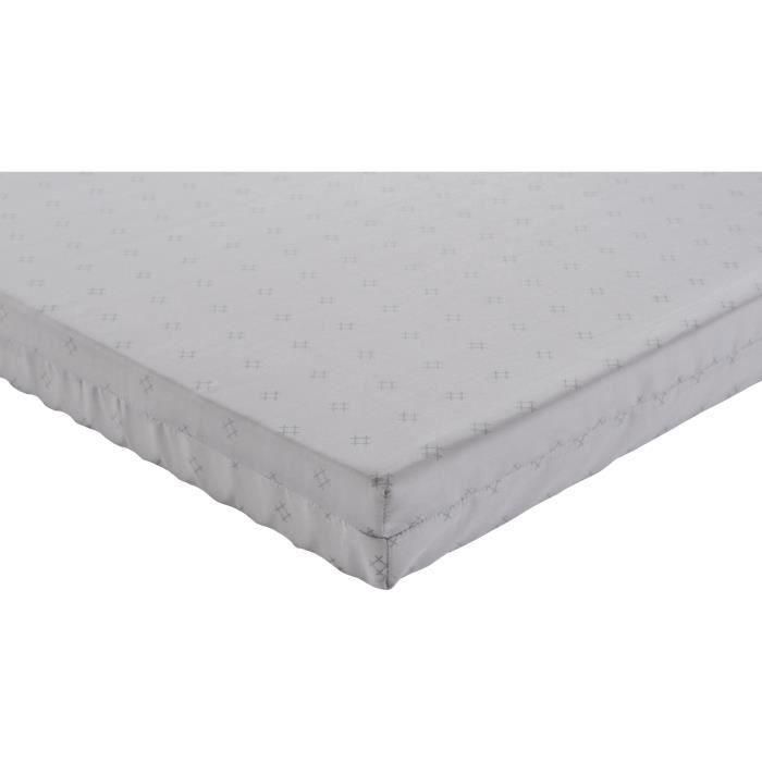 Colchón de espuma - 90 x 190 cm - Firme - Se entrega enrollado - DEKO DREAM - UNO 2 Colchón de espuma - 90 x 190 cm - Firme - Se entrega enrollado - DEKO DREAM - UNO 2