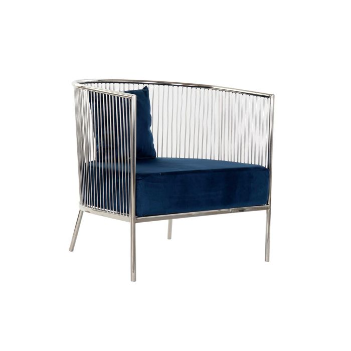 Butaca Moderno DKD Home Decor Azul Marino 69 x 70 x 66 cm Butaca Moderno DKD Home Decor Azul Marino 69 x 70 x 66 cm