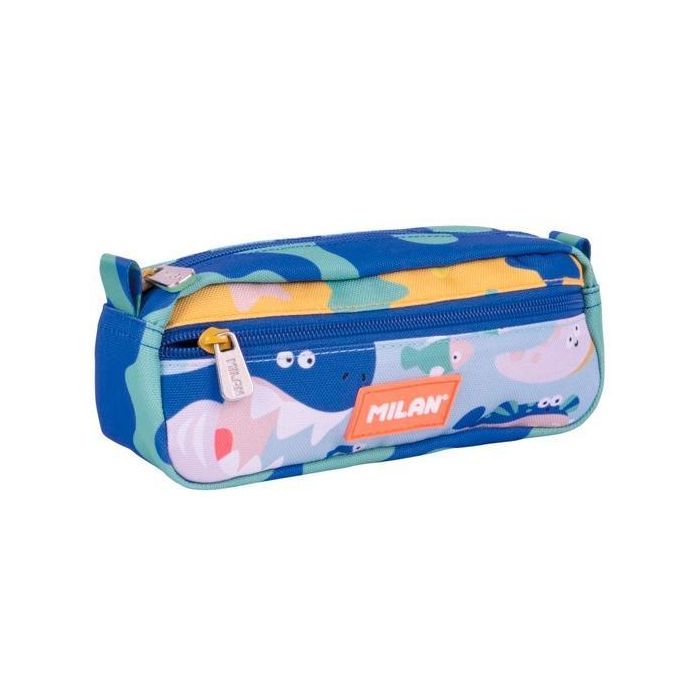 Milan Portatodo Rectangular 2 Cremalleras Serie Especial Blue Odyssey