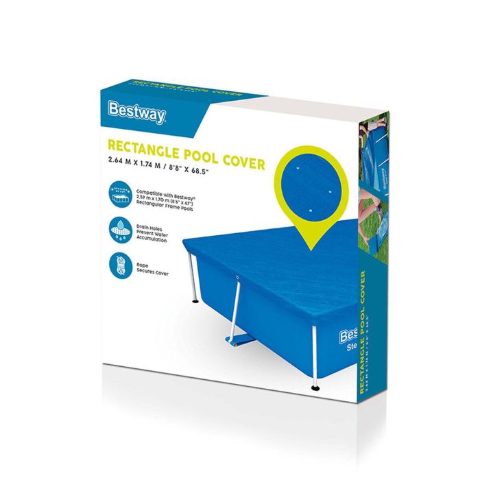 Bestway Cubierta Piscina 264x174 cm Jardin 58105 1 Bestway Cubierta Piscina 264x174 cm Jardin 58105 1