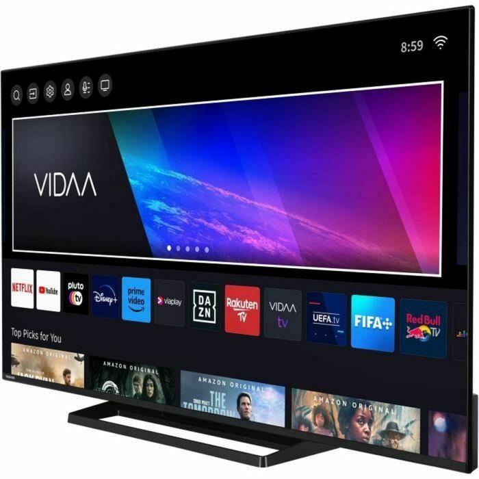 Toshiba Smart Tv 55" Uhd Qled Peana 55QV3363DG 4