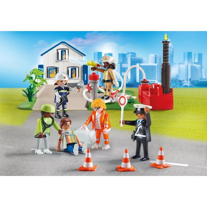 Playmobil 70980 My Figures: Misión De Rescate – 6 Figuras Desmontables, +1000 Combinaciones, Escenario + Accesorios, +4 años 2 Playmobil 70980 My Figures: Misión De Rescate – 6 Figuras Desmontables, +1000 Combinaciones, Escenario + Accesorios, +4 años 2
