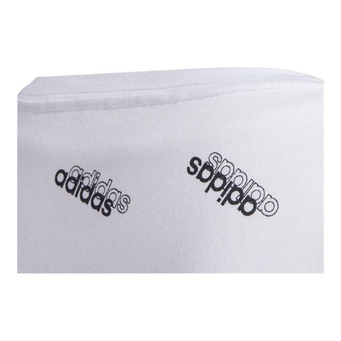 Camiseta de Manga Corta Infantil Adidas Sportswear Blanco 8