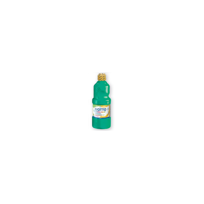 Giotto Témpera Escolar Lavable Verde Cinabrio Botella 500 mL