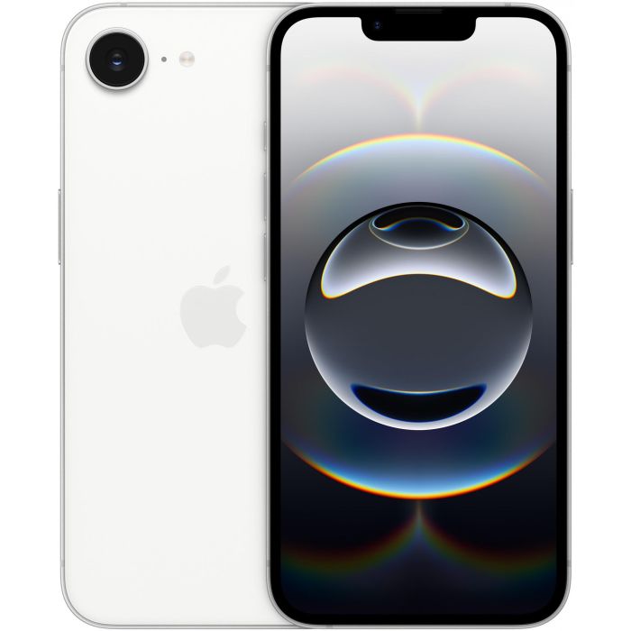 Apple iPhone 16e 256GB Blanco - Smartphone 6.1" OLED, iOS 18, Cámara 48MP