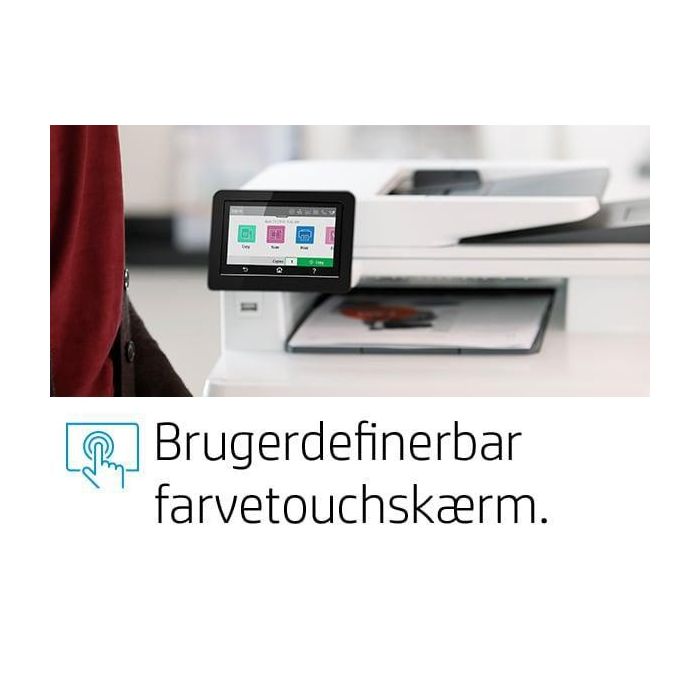 HP Impresora Color LaserJet Pro MFP M479, 600 x 600dpi, 27ppm, A4, 1200MHz, 512MB, WiFi, Bluetooth, CGD, 4.3″ 49