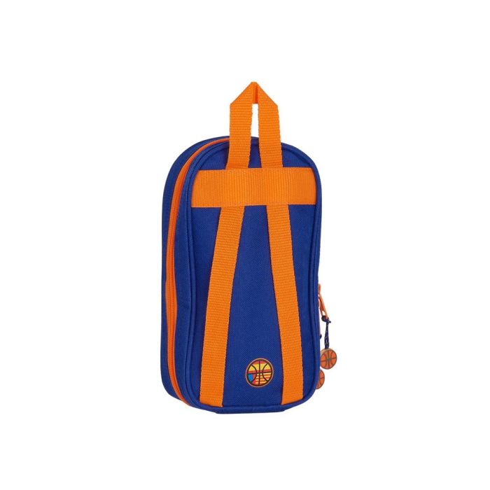 Plumier Escolar Safta Valencia Basket Club Mochila Con 4 Portatodos Llenos 120x50x230 mm 1