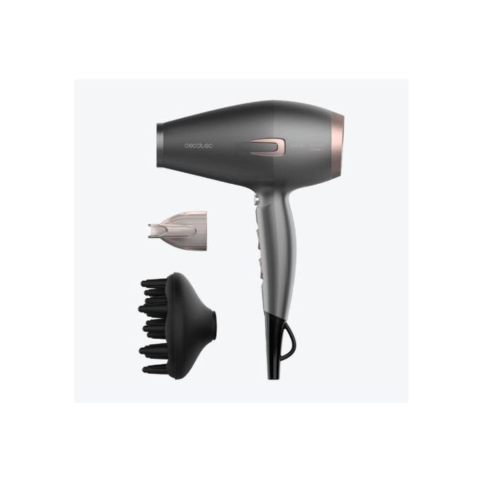 Cecotec 04234 Secador de Pelo con Motor AC 1850 W Gris Cecotec 04234 Secador de Pelo con Motor AC 1850 W Gris