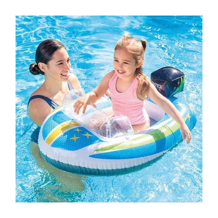 Intex Barca Hinchable para Niños (Pez 132x94 cm) (Coche 74x109 cm) (Avion 119x114 cm) de 3 a 6 Años - Modelos Surtidos 8