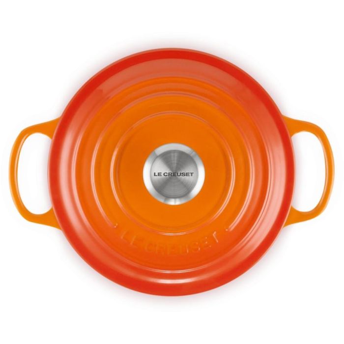 Le Creuset Bräter Redondo Signature 18 cm Ofenrot 3