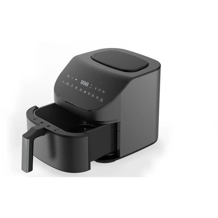 Little Balance LIT1716510701079 Freidora dietética Crousty Light XL 7L 1600W 10 programas Negra
